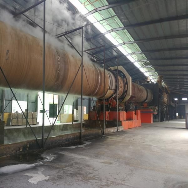 औद्योगिक रोटरी ओवन जस्ता कटाई के लिए रोटरी ओवन मॉडल 3.5x70 मीटर पीएलसी नियंत्रण प्रणाली