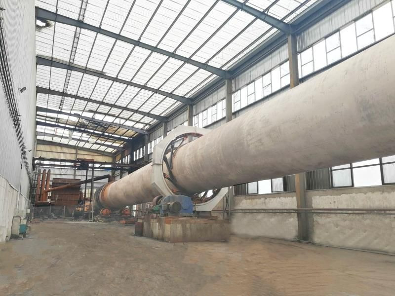 औद्योगिक रोटरी ओवन जस्ता कटाई के लिए रोटरी ओवन मॉडल 3.5x70 मीटर पीएलसी नियंत्रण प्रणाली