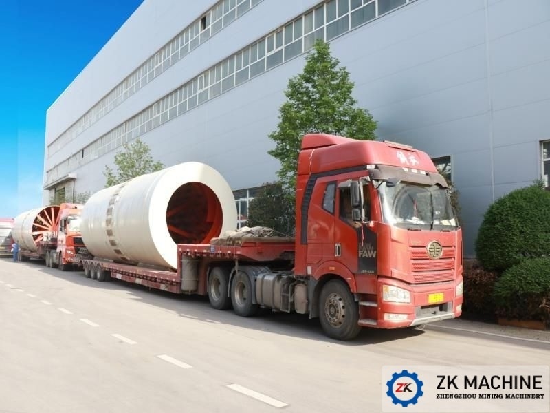 खनिजों के सुखाने के लिए पीएलसी नियंत्रण प्रणाली के साथ 2-46t/H औद्योगिक रोटरी ड्रायर