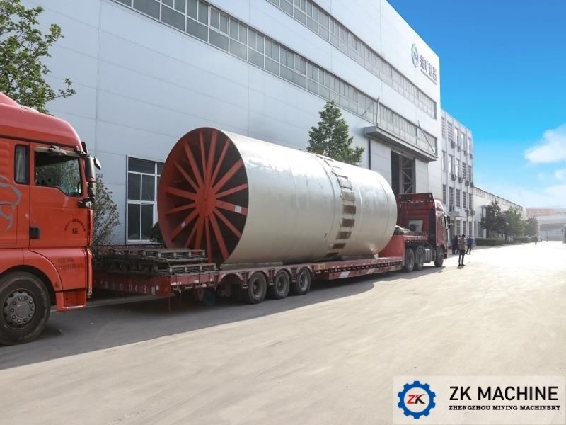खनिजों के सुखाने के लिए पीएलसी नियंत्रण प्रणाली के साथ 2-46t/H औद्योगिक रोटरी ड्रायर