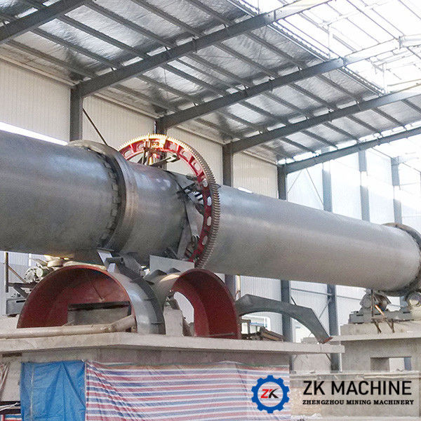 7.5-160kw मोटर के साथ चूना पत्थर के लिए औद्योगिक रोटरी बड़ी क्षमता ड्रम ड्रायर