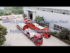 150m kiln सक्रिय चूना उत्पादन लाइन चीनी बीट अवशेष कीचड़ उपचार उत्पादन करने के लिए