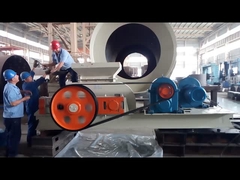 सम आउटपुट कण आकार φ600 8t/H डबल रोलर ग्रेनेटर