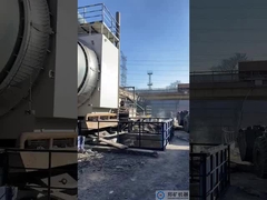 एसी मोटर जिंक ऑक्साइड रोटरी ओवन 7.5-75 KW रोटरी ओवन विभिन्न कच्चे माल से जिंक निकासी के लिए