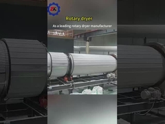 उन्नत सुखाने की तकनीक के साथ औद्योगिक 2-46t/h निकेल अयस्क रोटरी ड्रायर