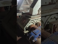 छोटे कण सामग्री व्यास 275 मिमी 5.8TPH डबल रोलर Granulator